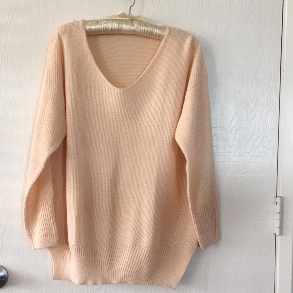 Pink cotton Sweater. FINAL PRICE